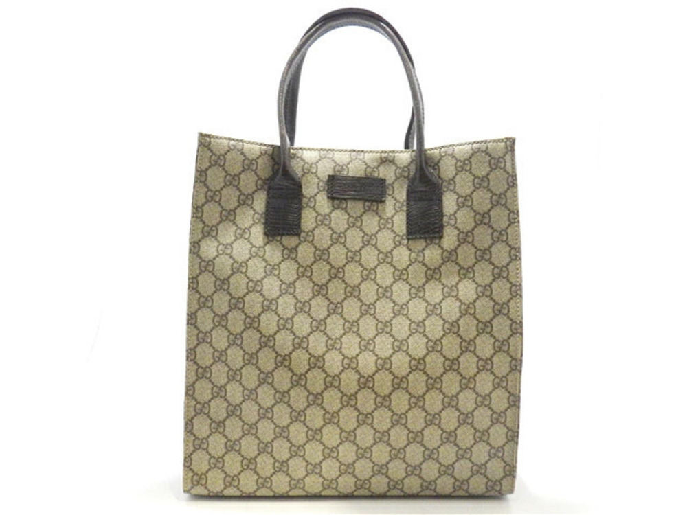 Gucci bag tote Diamante Sukey canvas calfskin